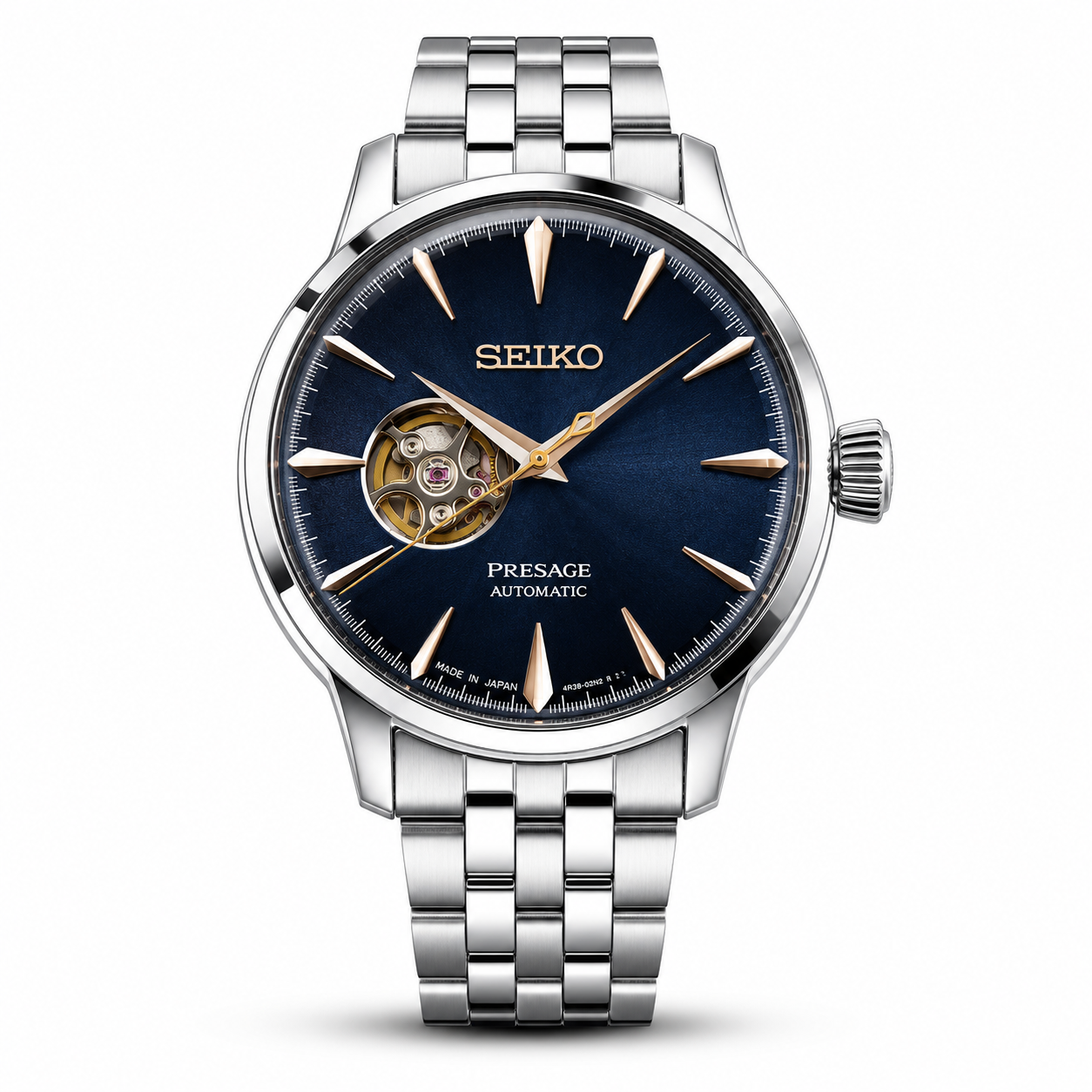 Presage Automatic Open Heart Watch